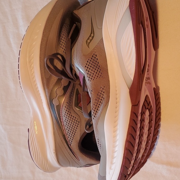 Saucony Womens Guide 15 Formit Powerrun Purple Gray Sz. 7.5 Athletic Sneakers - Picture 6 of 10